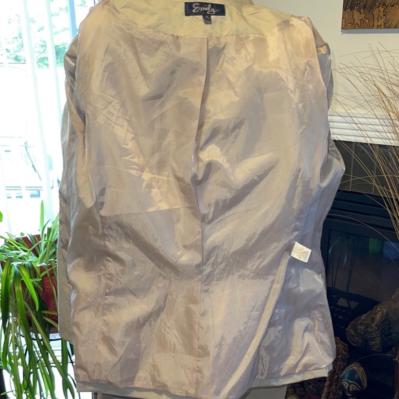 Khaki Two-Piece Suit Set - Picture 12 of 14